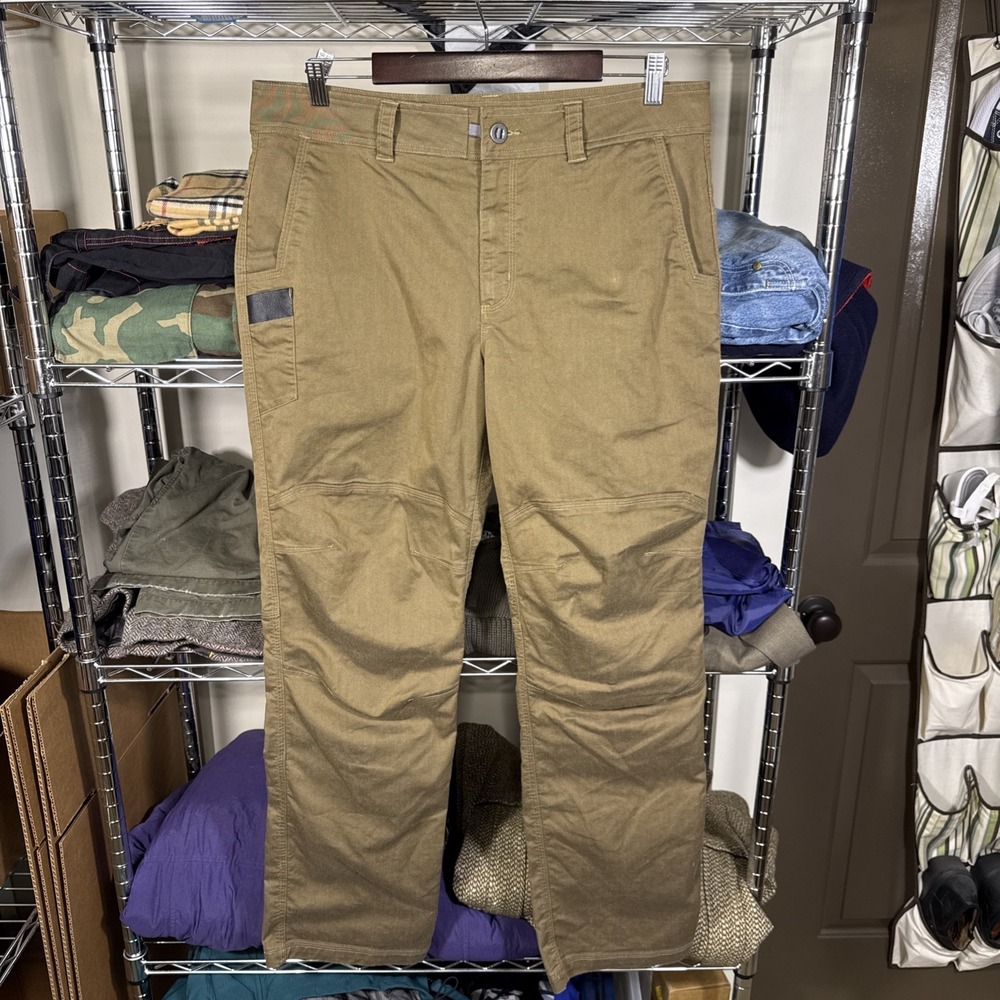 Sitka Gear Back Forty Pants Mens Size 36x31 Brown Outdoors Utility Hiking Nature